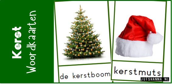 Onderhoudbaar Ongelijkheid optillen Thema kerst | Woordkaarten - JufShanna.nl