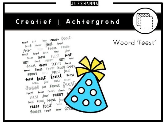 Creatief | Achtergrond feest