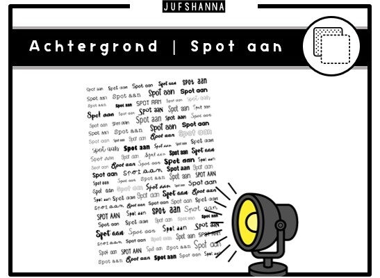 Creatief | Achtergrond Spot aan