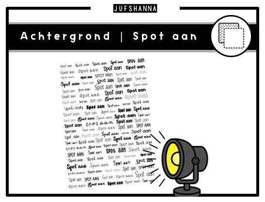 Creatief | Achtergrond Spot aan