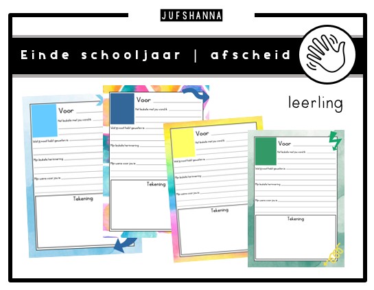 Einde schooljaar | Afscheid leerling
