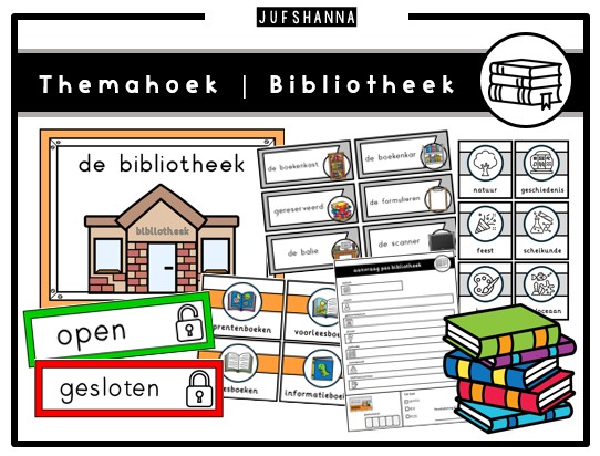 Themahoek | De bibliotheek