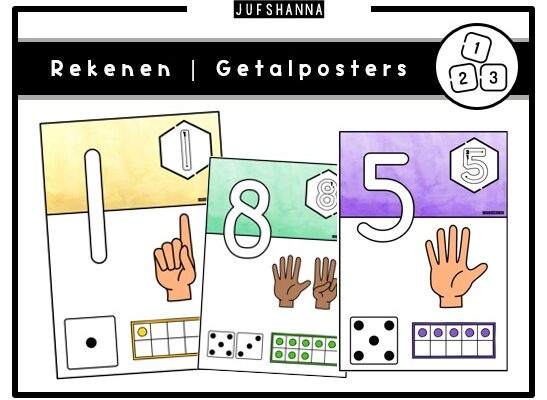 Rekenen | Getalkaarten 0 t/m 10