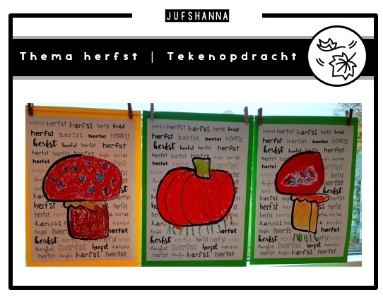Thema herfst | Tekenopdracht