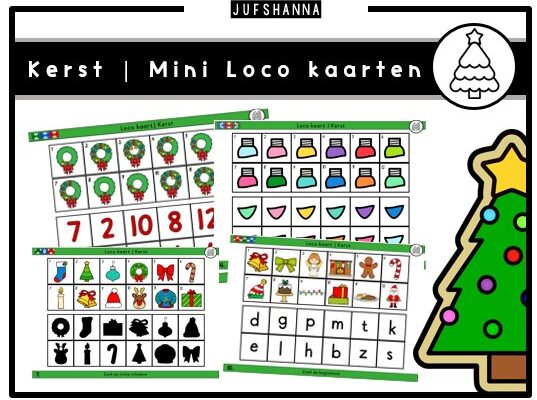 Thema kerst | Locokaarten