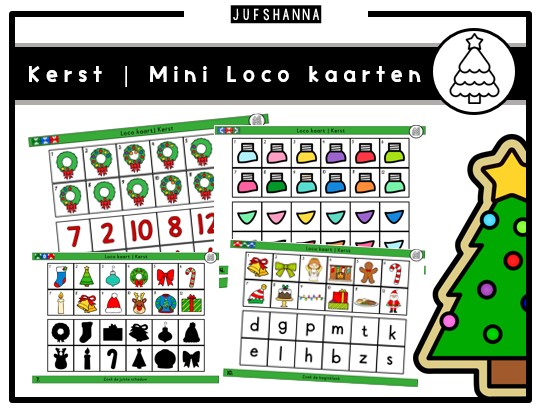 Thema kerst | Locokaarten