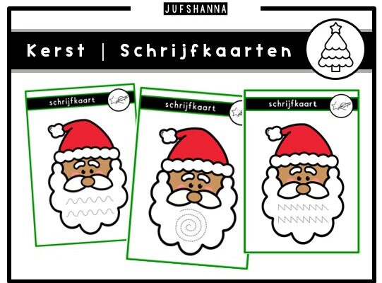 Thema kerst | Schrijfkaarten