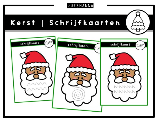 Thema kerst | Schrijfkaarten