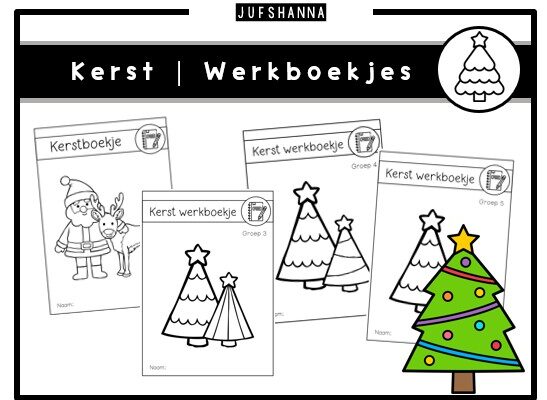 Thema kerst | Werkboekjes