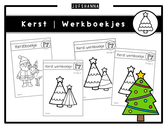 Thema kerst | Werkboekjes