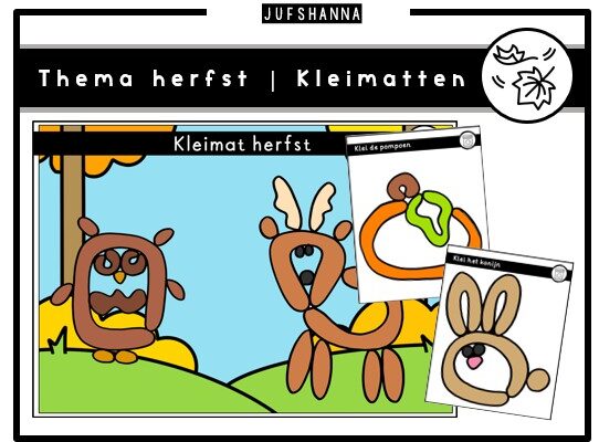 Thema herfst | Kleikaarten