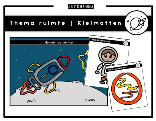 Thema ruimte | Kleimatten