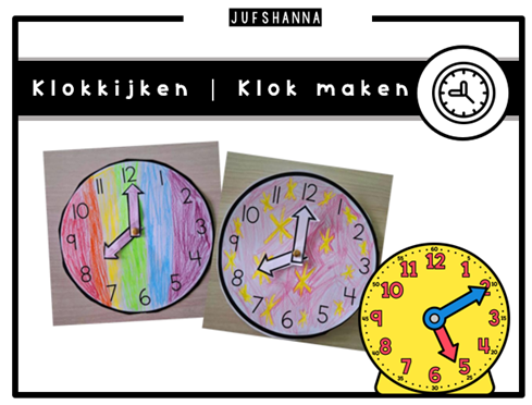 Klokkijken | Template eigen klok maken