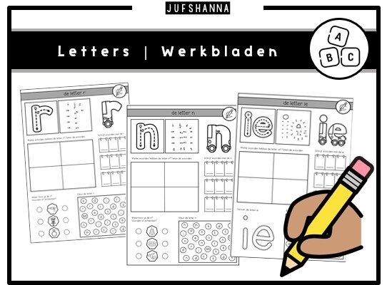 Letters/Klanken | Werkbladen