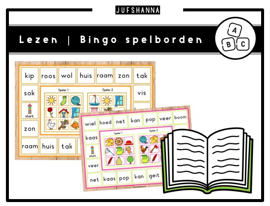 Lezen | Bingo spelborden
