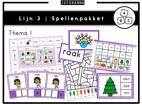 Lijn 3 | Spellenpakket thema 1