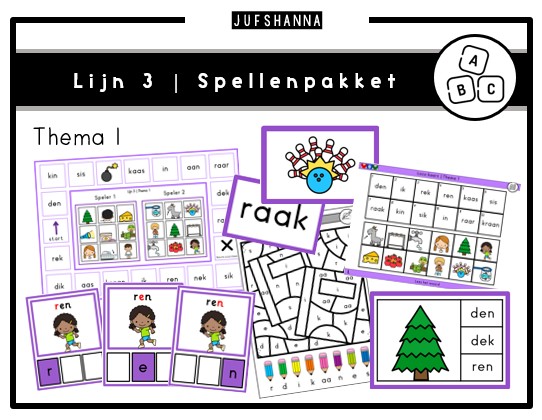 Lijn 3 | Spellenpakket thema 1