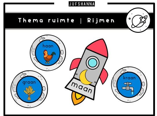 Thema ruimte | Rijmen met raketten