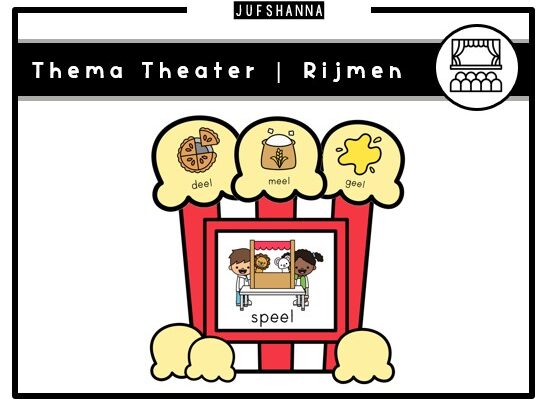 Thema theater | Rijmen met popcorn