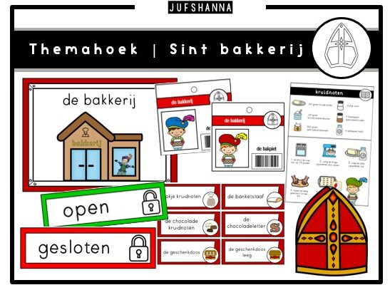 Themahoek | Sinterklaas bakkerij