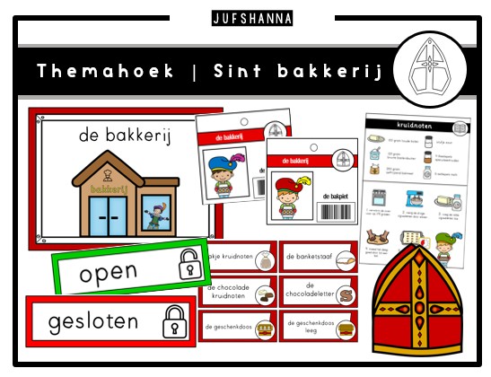 Themahoek | Sinterklaas bakkerij