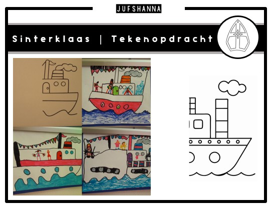 Thema Sinterklaas | Tekenopdracht