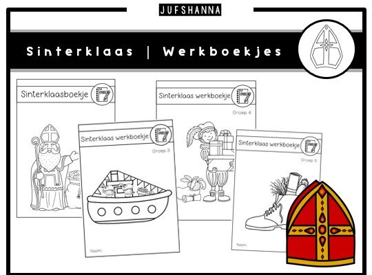 Thema Sinterklaas | Werkboekjes