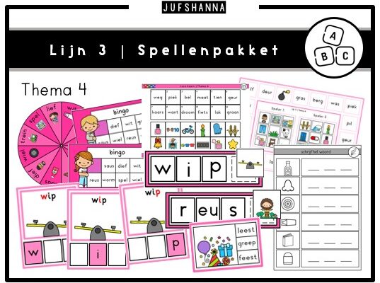 Lijn 3 | Spellenpakket thema 4