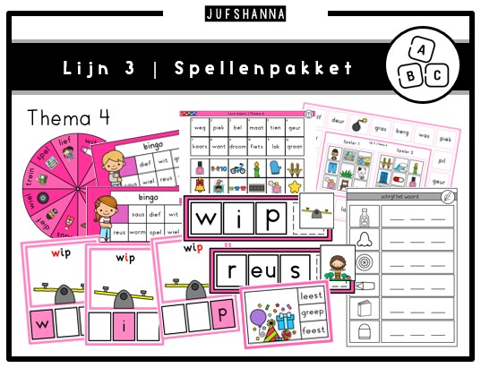 Lijn 3 | Spellenpakket thema 4
