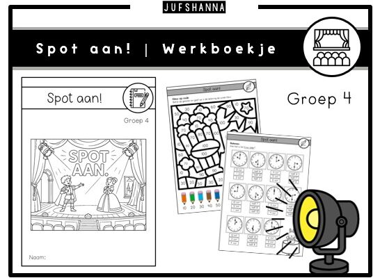 Thema Spot aan | Werkboekje groep 4