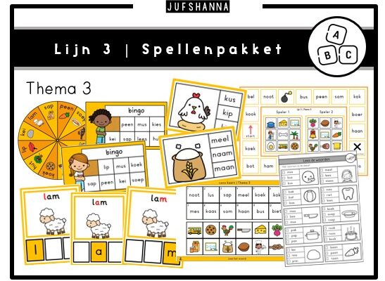 Lijn 3 | Spellenpakket thema 3