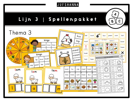 Lijn 3 | Spellenpakket thema 3