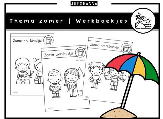 Thema zomer | Werkboekjes