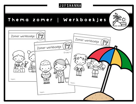 Thema zomer | Werkboekjes
